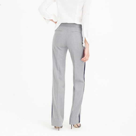 NWT J.Crew Collection Tuxedo Pant Italian Wool - Picture 11 of 16